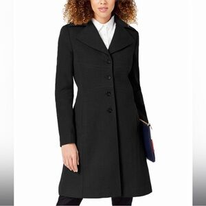 Tommy Hilfiger Black Walker Coat